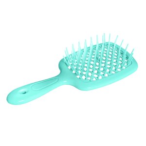 Гребінець щітка для волосся Superbrush Plus Hollow Comb Бірюзовий