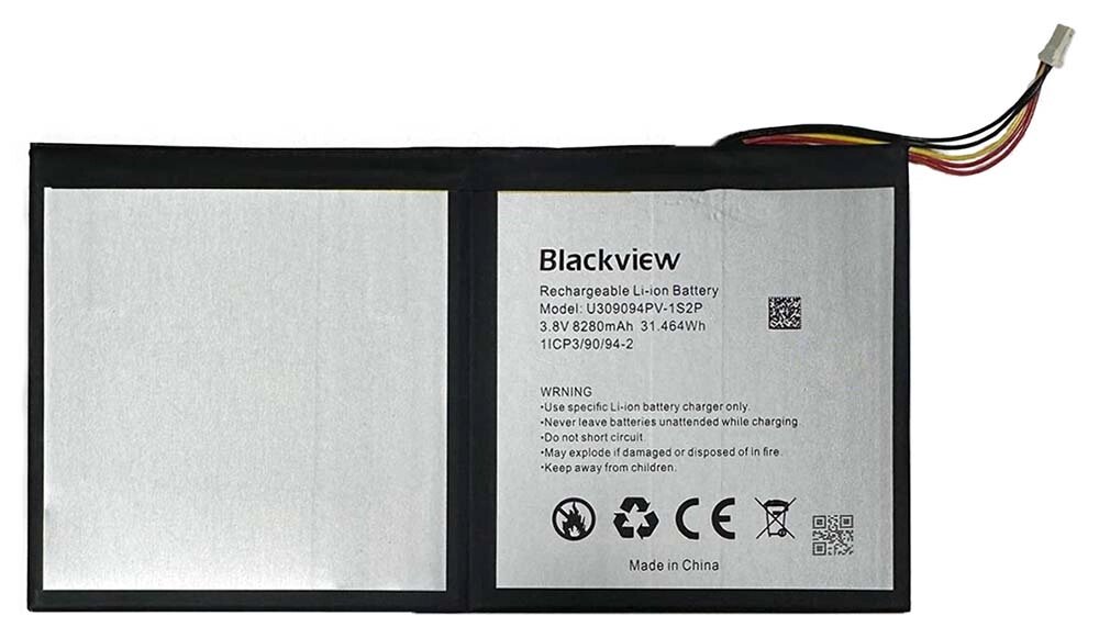 Акумулятор для планшета Blackview Tab 15 / Li3098176JJY / 8280 mAh від компанії Інтернет-магазин VNGSM - фото 1