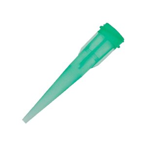 Голка дозатор 18G для клею, флюсу, паяльної пасти, пластикова, для шприца, D=0.84 мм
