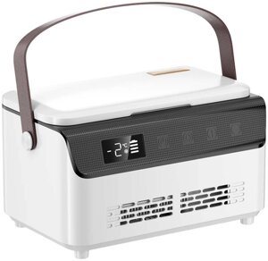 Медичний портативний міні холодильник Coolbox для ліків, інсуліну / сумка / 5В / 11Вт / 2xАКБ 13650mAh