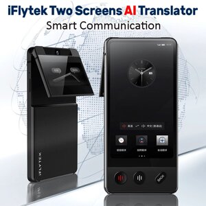 Розумний перекладач iFlytek 2 дисплея зі штучним інтелектом / 2380 mAh / Bluetooth / LTE в Київській області від компанії Интернет-магазин VNGSM