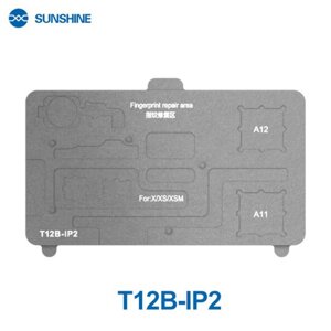 Нижній підігрів Sunshine SS-T12B IP2 для ремонту iPhone X/XS/Max/A11/A12/ Fingerprint / розшарування плати PCB в Київській області від компанії Интернет-магазин VNGSM