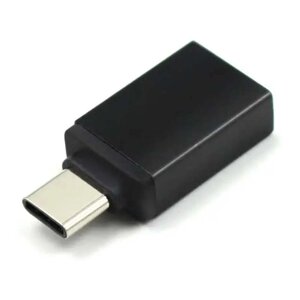 OTG перехідник USB Type-C - USB 3.0 адаптер Чорний в Київській області від компанії Интернет-магазин VNGSM