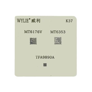 Трафарет BGA WYLIE (K37) MT6176V MT6353 TFA9890A в Київській області від компанії Интернет-магазин VNGSM