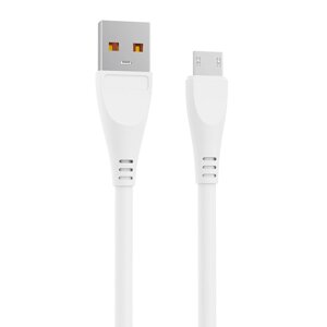 Кабель Biboshi A28 USB - Micro-USB / 90см / 3A / white в Київській області від компанії Интернет-магазин VNGSM