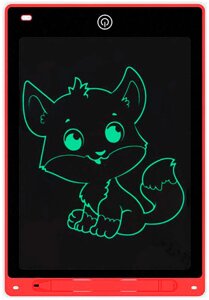 Планшет графічний для малювання, нотаток 10" LCD Writing Pad Red