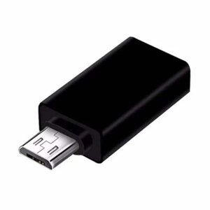 OTG перехідник Micro-USB - USB 3.0 адаптер Чорний в Київській області від компанії Интернет-магазин VNGSM