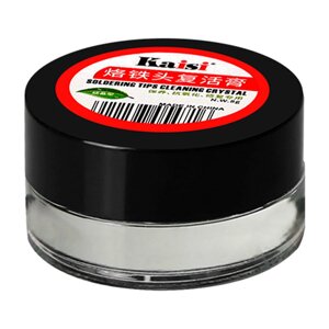 Очисник жал паяльника Kaisi Soldering Tips Cleaning Crystal, 8 гр. (очищення кислотною пастою) в Київській області від компанії Интернет-магазин VNGSM