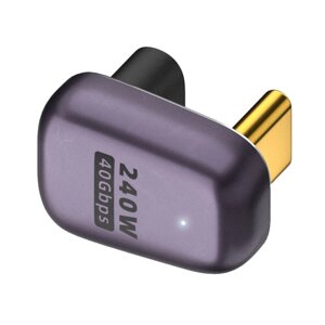 Перехідник Type-C на Type-C OTG адаптер (тато-мама) USB 4.0, 40 Гб/с, 240Вт, 8K, U-подібний в Київській області від компанії Интернет-магазин VNGSM