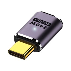 Перехідник Type-C на Type-C OTG адаптер (тато-мама) USB 4.0, 40 Гб/с, 240Вт, 8K, прямий в Київській області від компанії Интернет-магазин VNGSM