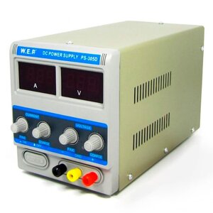 Блок живлення WEP PS-305D-I 30V 5A цифрова індикація