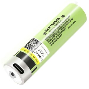 Акумулятор LiitoKala 34B-USB 18650 / NCR18650B / Type-C / Захист / 3A / 3400mah в Київській області від компанії Интернет-магазин VNGSM