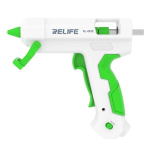 Клейовий пістолет Relife RL-062E + 10 стрижнів 7мм / термопістолет 25 Вт