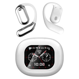 Навушники бездротові Q16 Pro TWS Earbuds з LED дисплеєм, Bluetooth 5.4, ENC, 500mAh White