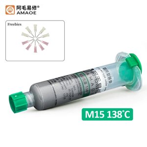 Паяльна паста BGA Amaoe M15 / 138°C / 20 г / 10cc в Київській області від компанії Интернет-магазин VNGSM