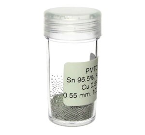 Кулі BGA для накатки процесора Mechanic SN96,5 0.55 mm 10000 шт