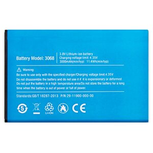 Акумулятор для Ulefone S1 (3000 mAh) 3068