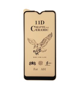 Захисне скло Ceramic Glass для Samsung A015 Matte (A01-2020) Black в Київській області від компанії Интернет-магазин VNGSM