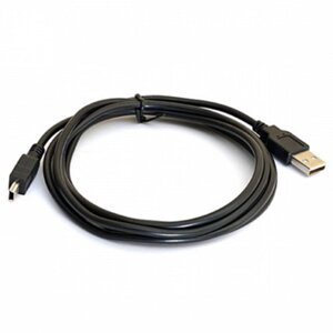 Кабель USB 2.0 (AM/Mini 5 pin) 1,5 м, чорний в Київській області від компанії Интернет-магазин VNGSM