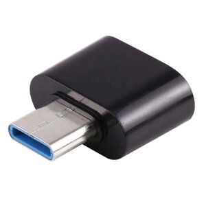 OTG перехідник USB Type-C - USB 2.0 адаптер Чорний в Київській області від компанії Интернет-магазин VNGSM