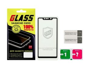 Захисне скло для Xiaomi Mi 8 SE Full Glue (0.25 мм, 2.5D, чорне) Люкс в Київській області від компанії Интернет-магазин VNGSM