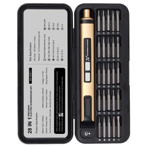 Викрутка акумуляторна SW-80011 / набір 25 в 1 / для точних робіт / Type-C / 350 mAh / в кейсі в Київській області від компанії Интернет-магазин VNGSM