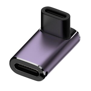Перехідник Type-C на Type-C адаптер (мама-мама) USB 4.0, 40 Гб/с, 240Вт, 8K, кутовий в Київській області від компанії Интернет-магазин VNGSM