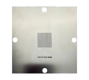 Трафарет BGA прямого нагріву VIA C7-M (0.60 mm) 90 x 90 mm в Київській області від компанії Интернет-магазин VNGSM