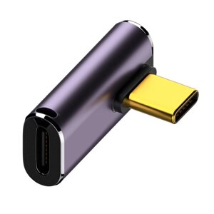 Перехідник Type-C на Type-C OTG адаптер (тато-мама) USB 4.0, 40 Гб/с, 240Вт, 8K, кутовий Тип 3 в Київській області від компанії Интернет-магазин VNGSM