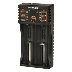 Універсальний зарядний пристрій LiitoKala Lii-202 для 18650, AA, AAA Li-Ion, LiFePO4, Ni-MH/Cd + PowerBank в Київській області від компанії Интернет-магазин VNGSM