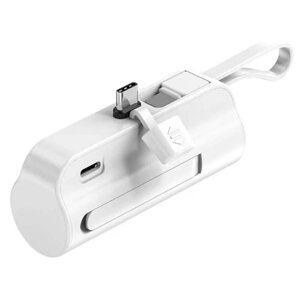 УМБ Power Bank VNpower DX121 5000 mAh Type-C /  Lightning / 2A White в Київській області від компанії Интернет-магазин VNGSM