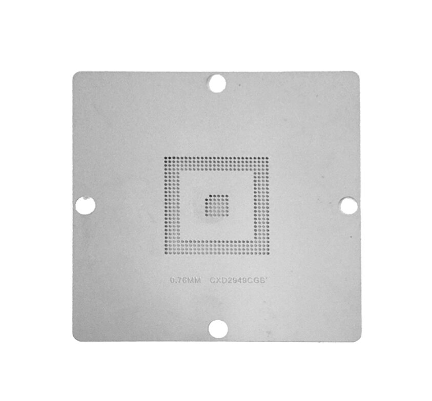 Трафарет BGA прямого нагріву CXD2949CGB (0.76mm) 90 x 90 mm від компанії Інтернет-магазин VNGSM - фото 1
