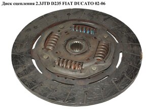 Диск зчеплення 2.3 JTD D235 FIAT ducato 02-06 (фіат дукато) (2055FG, 1332237080)