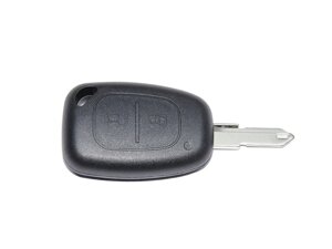 Корпус ключа 2 кнопки + лезо (новий) renault trafic 00-14 (рено трафік) (7701046656)
