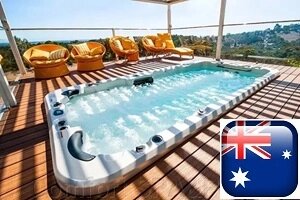 BONDI SPA 4,1*2,2*1,4 сімейний плавальний спа "2 в 1" Бонді - 21567$ від компанії Comfort SPA&POOL - фото 1