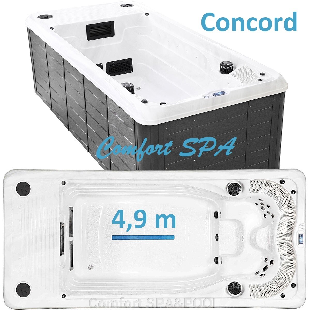 5 метровый плавательный СПА - Конкорд
