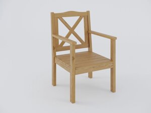 Крісло дерев'яне вуличне Wooden lake. Садове крісло з дерева. Summer-k-0-0