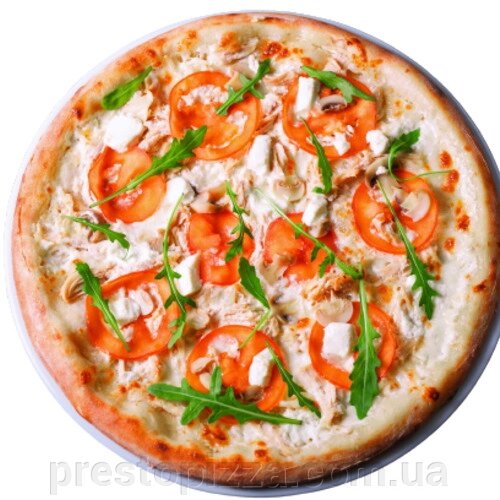 Мега піца Неаполітана 50см від компанії ПРАЦЮЄМО!Presto Pizza №1 Доставка піци і суші в Луцьку. З 10 до 21.45 - фото 1