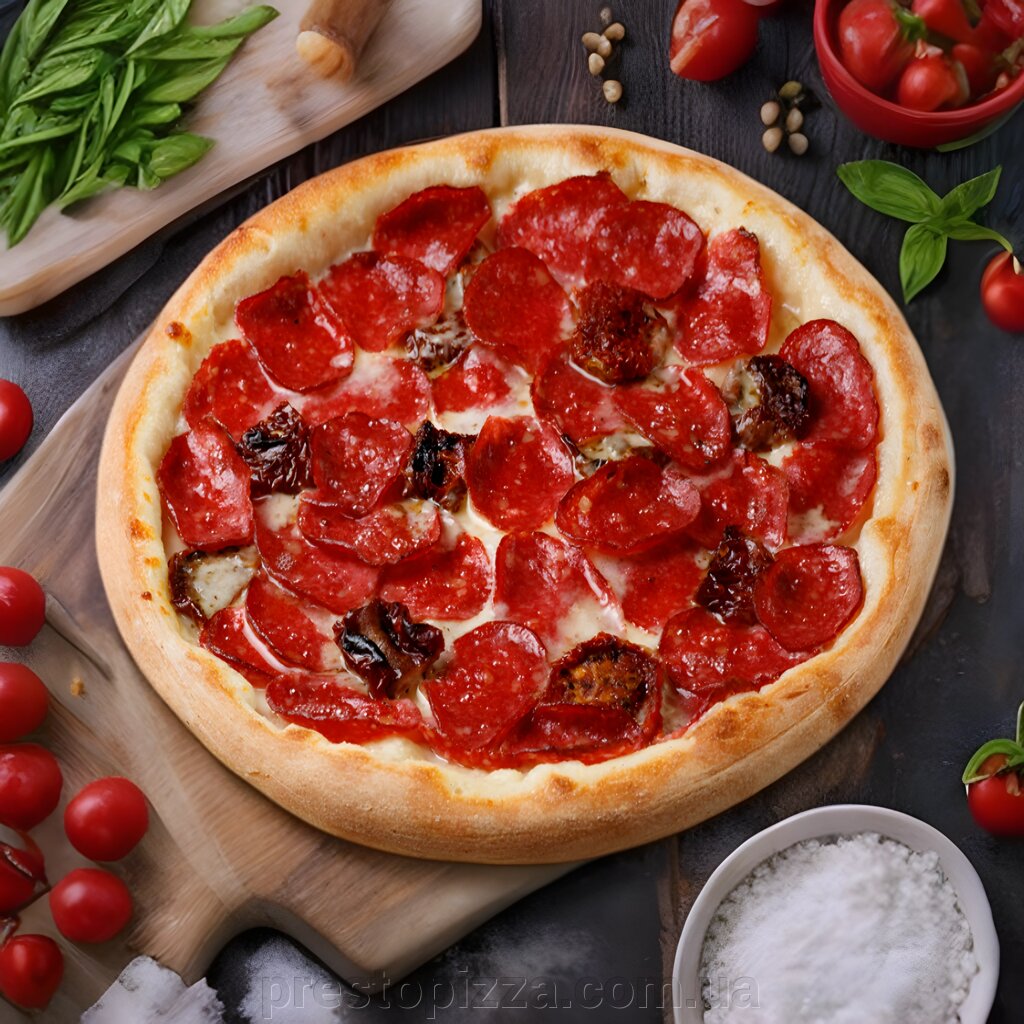 NEW!!! Піца Франческа 30см від компанії ПРАЦЮЄМО!Presto Pizza №1 Доставка піци і суші в Луцьку. З 10 до 21.45 - фото 1