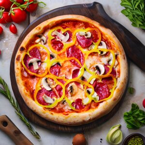Піца Сицилійська 30 см в Волинській області от компании Presto Pizza №1 Доставка піци в Луцьку