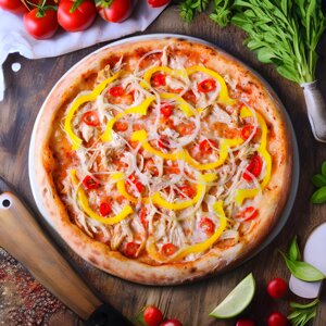 Піца Мексикано (Гостра) 30 см в Волинській області от компании Presto Pizza №1 Доставка піци в Луцьку