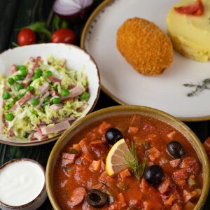 Смачний обід як на Новий Рік (650грам)