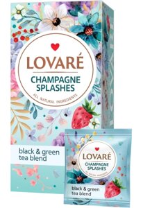 Чай в пакетиках Lovare "Champagne splashes (Бризки шампанського)