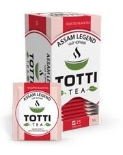 Чай в пакетиках Totti Tea «Легендарний Ассам»