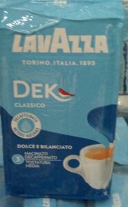 Кава мелена Lavazza Dek 250г