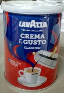 Кава мелена Lavazza Crema Gusto ж/б 250г