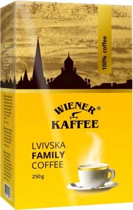 Кава мелена Віденська кава Lvivska Family Coffee 250г.
