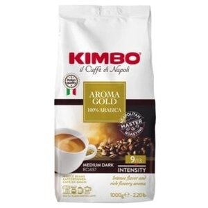 Кава в зернах Kimbo Aroma Gold 1000г.