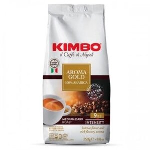 Кава в зернах Kimbo Aroma Gold 250г.