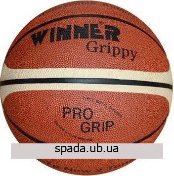 Баскетбольний м'яч Winner Grippy №7 (двоколірний) від компанії Спаду, СПД - фото 1